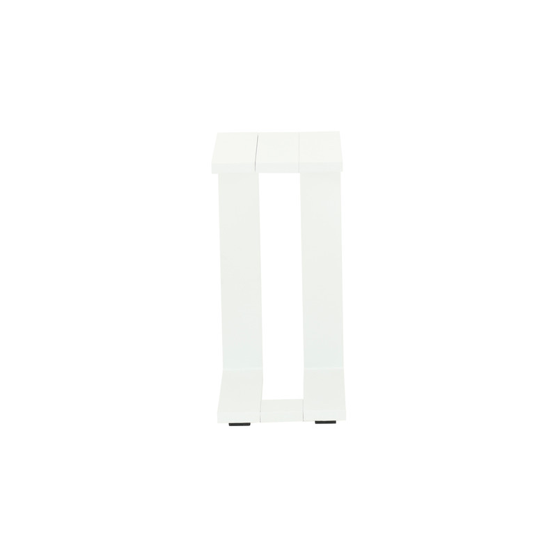 Table d’appoint haute Athena en aluminium Blanc - NATERIAL - 86545444