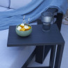 Table d’appoint haute Athena en aluminium Gris - NATERIAL - 86545460