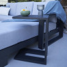 Table d’appoint haute Athena en aluminium Gris - NATERIAL - 86545460