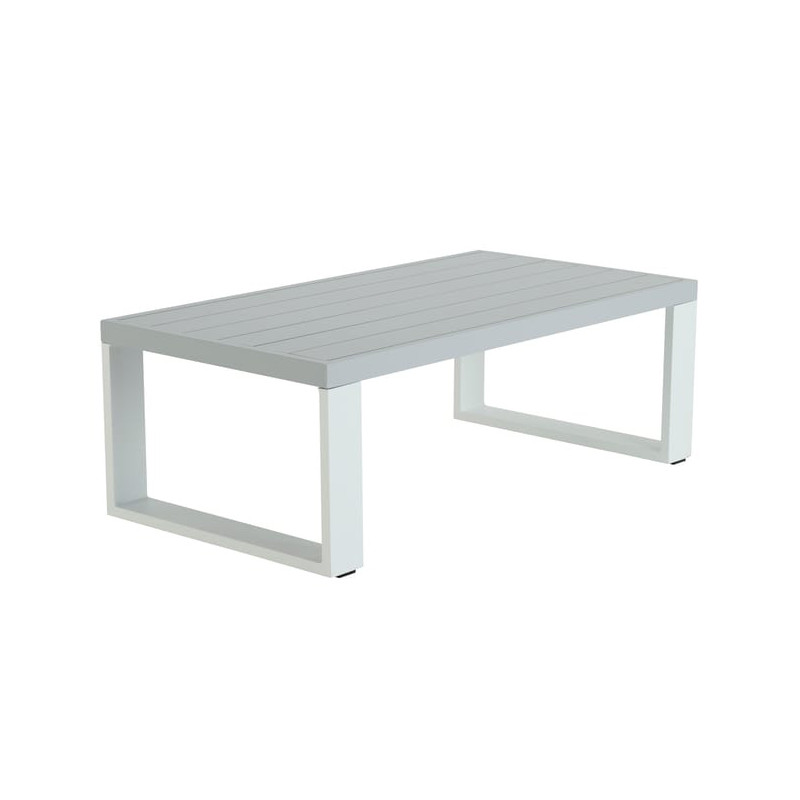 Table basse Athena en aluminium Blanc - NATERIAL - 86545438