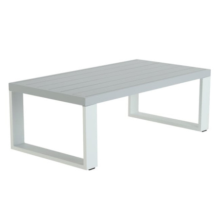 Table basse Athena en aluminium Blanc - NATERIAL - 86545438