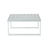 Table basse Athena en aluminium 89x89cm Blanc - NATERIAL - 86548995