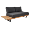 Canapé Sirokos 2 places pour Corner Anthracite - NATERIAL - 90339821