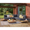 Canapé Sirokos 2 places pour Corner Anthracite - NATERIAL - 90339821