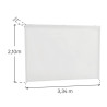 Store pour pergola Clima en textilène 210x334 cm Blanc - NATERIAL - 83720214