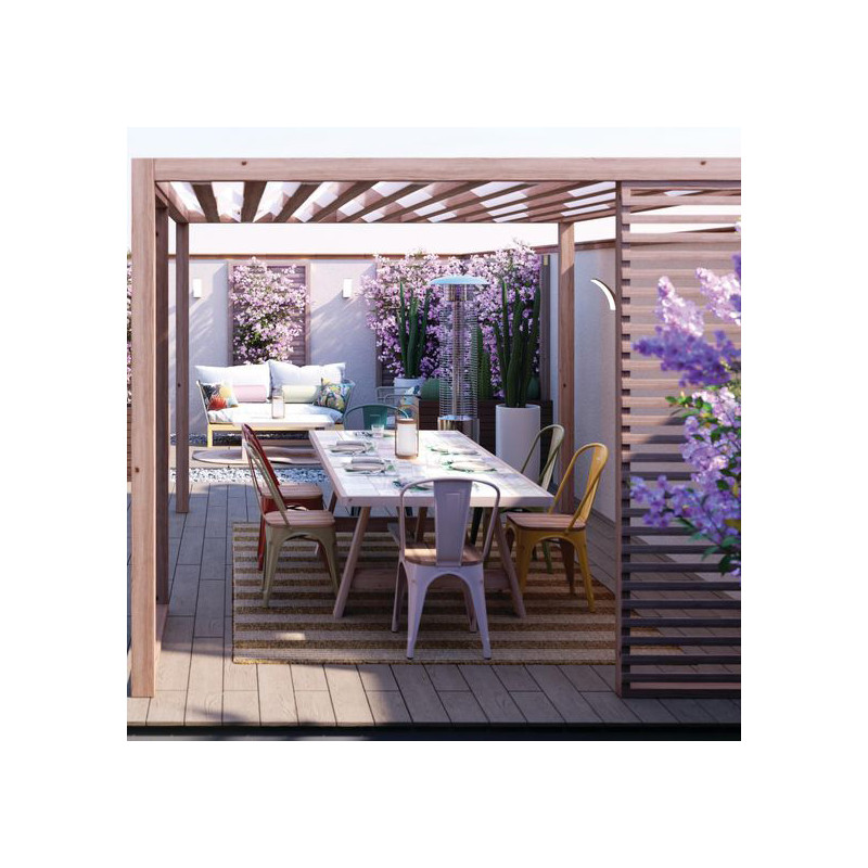 Canapé de jardin Soho Heritage 2 places Gris - NATERIAL - :100158086