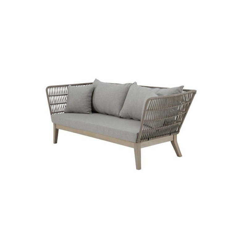 Canapé de jardin Soho Heritage 2 places Gris - NATERIAL - :100158086