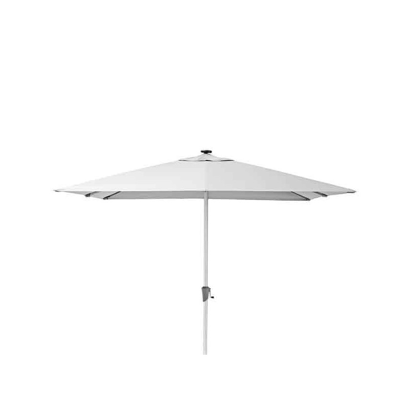 Parasol Sonora carré 285x285 cm Blanc - NATERIAL - 83719361