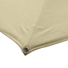 Parasol déporté Sombra rectangulaire L40cm Beige - NATERIAL - 83719280