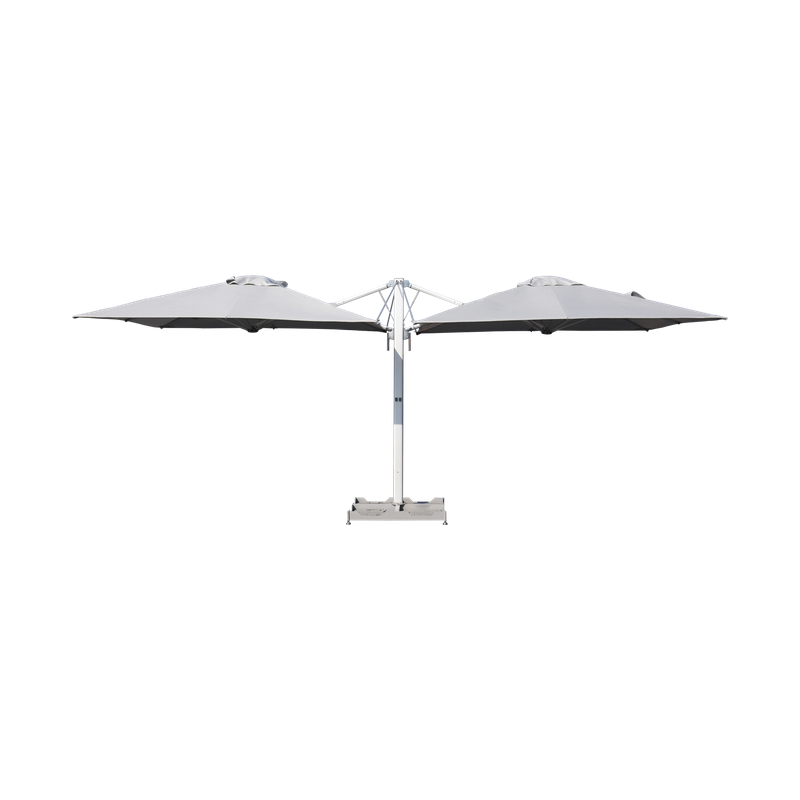 Parasol double Sombra 3x3 Gris - NATERIAL - 86549100