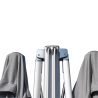 Parasol double Sombra 3x3 Gris - NATERIAL - 86549100