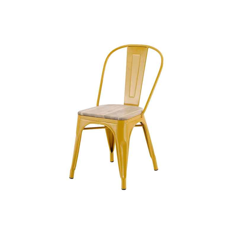 Chaise de jardin Oxford Moutarde - NATERIAL - :100157967