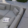 Module de coin Neptune en aluminium Gris - NATERIAL - 86549083
