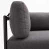 Module corner Idunn en aluminium et olefin Noir - NATERIAL