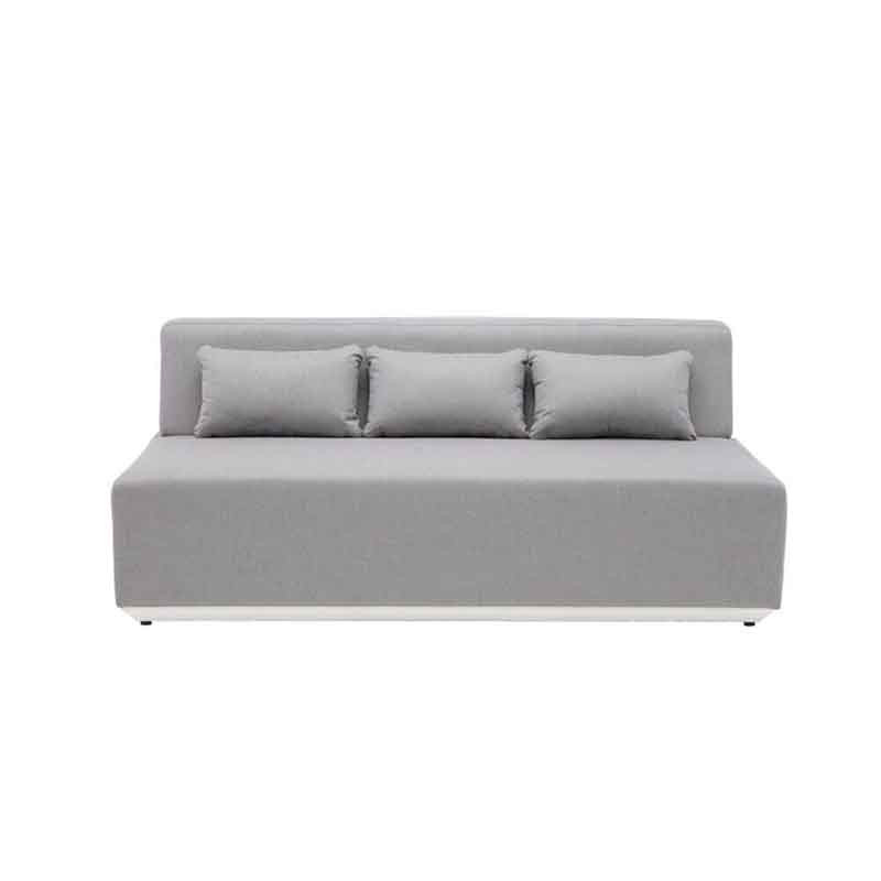 Canapé 3 places Neptune en aluminium Gris - NATERIAL - 86549103