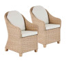 Lot de 2 fauteuils Medena Beige - NATERIAL - 86135855