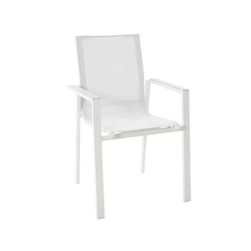 Fauteuil de jardin Odyssea Gamma Blanc - NATERIAL - 90339785