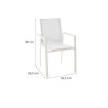 Fauteuil de jardin Odyssea Gamma Blanc - NATERIAL - 90339785