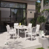 Fauteuil de jardin Odyssea Gamma Blanc - NATERIAL - 90339785