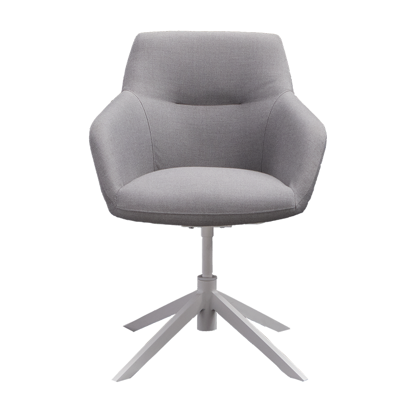 Fauteuil haut ajustable Neptune Blanc/Gris - NATERIAL - 86549038