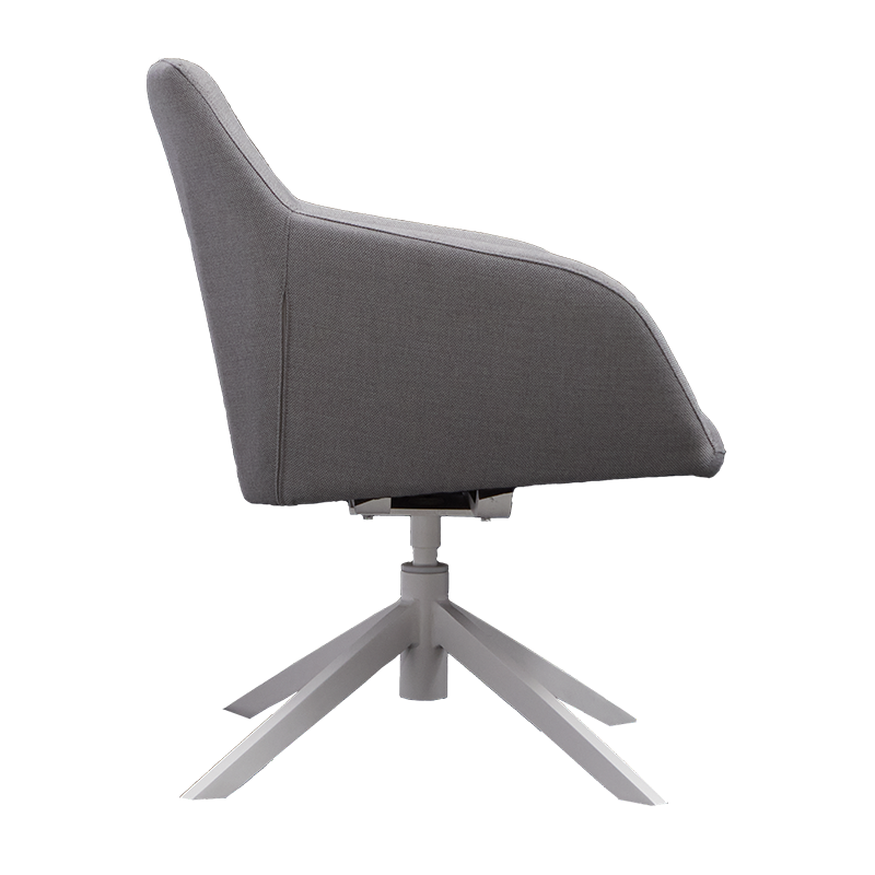 Fauteuil haut ajustable Neptune Blanc/Gris - NATERIAL - 86549038