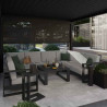 Élément milieu corner Athena Gris anthracite - NATERIAL - 86549124