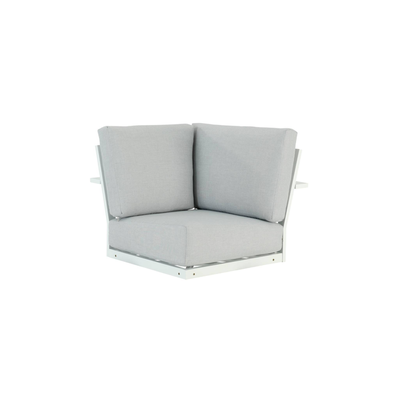 Élément d’angle Athena en aluminium Blanc - NATERIAL - 86549133