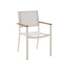 Fauteuil de jardin Oris en aluminium Blanc - NATERIAL - 90339791