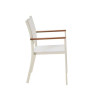 Fauteuil de jardin Oris en aluminium Blanc - NATERIAL - 90339791