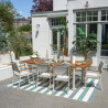 Fauteuil de jardin Oris en aluminium Blanc - NATERIAL - 90339791