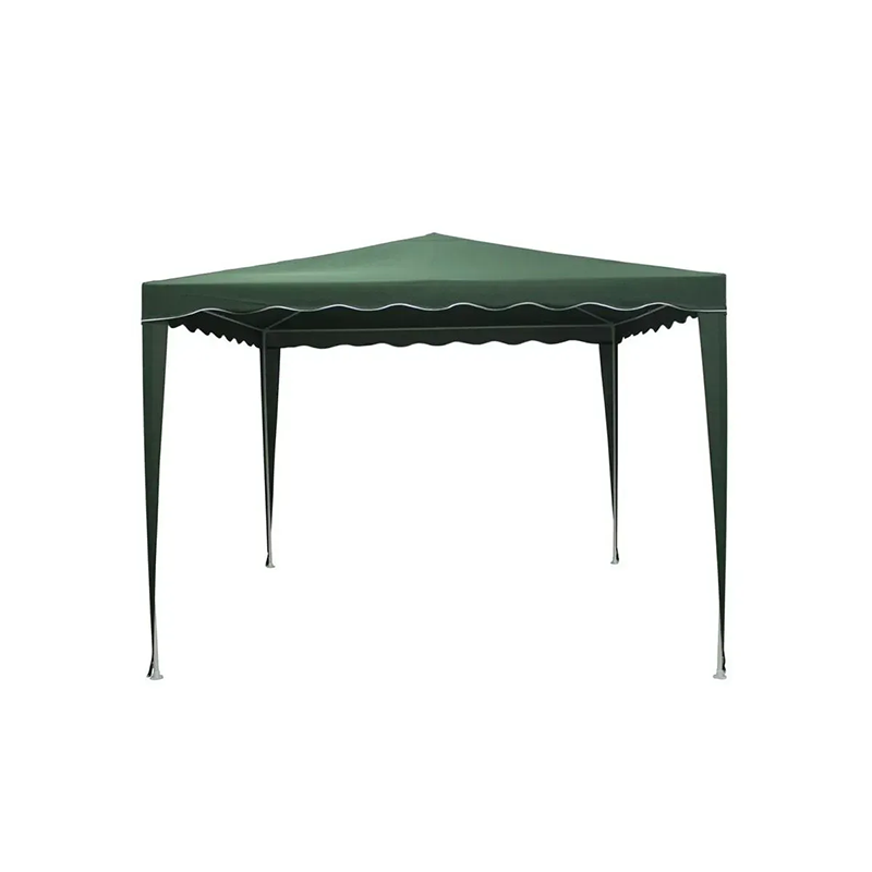 Tente Pico en acier et polyester 3x3 m Vert foncé - NATERIAL