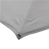 Parasol déporté rectangulaire Sombra Gris - NATERIAL - 83719278