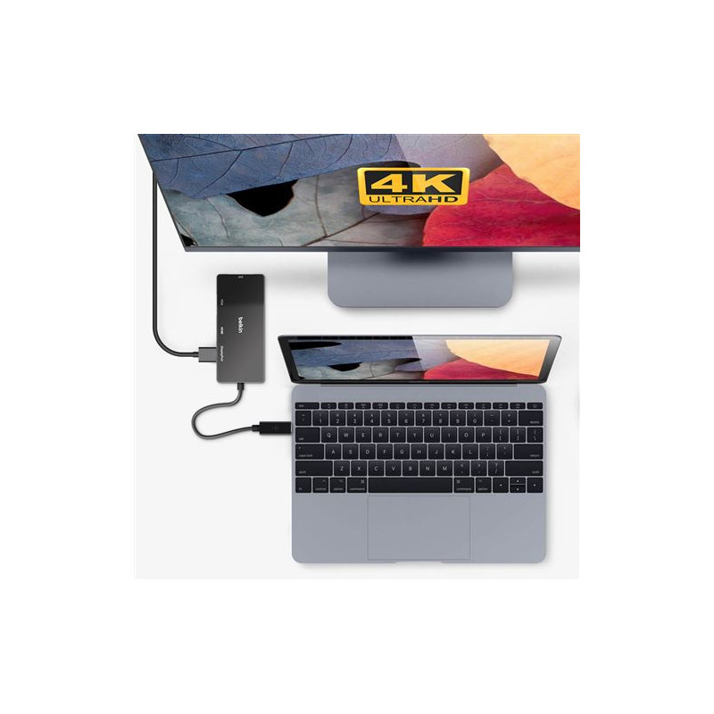 Adaptateur USB -C vers Vidéo - BELKIN - CABLEAVC003BTBKBEL