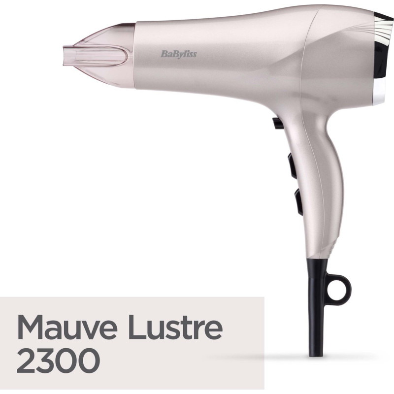 BaByliss - sèche-cheveux mauve lustre 2300 - D781E