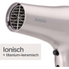 BaByliss - sèche-cheveux mauve lustre 2300 - D781E
