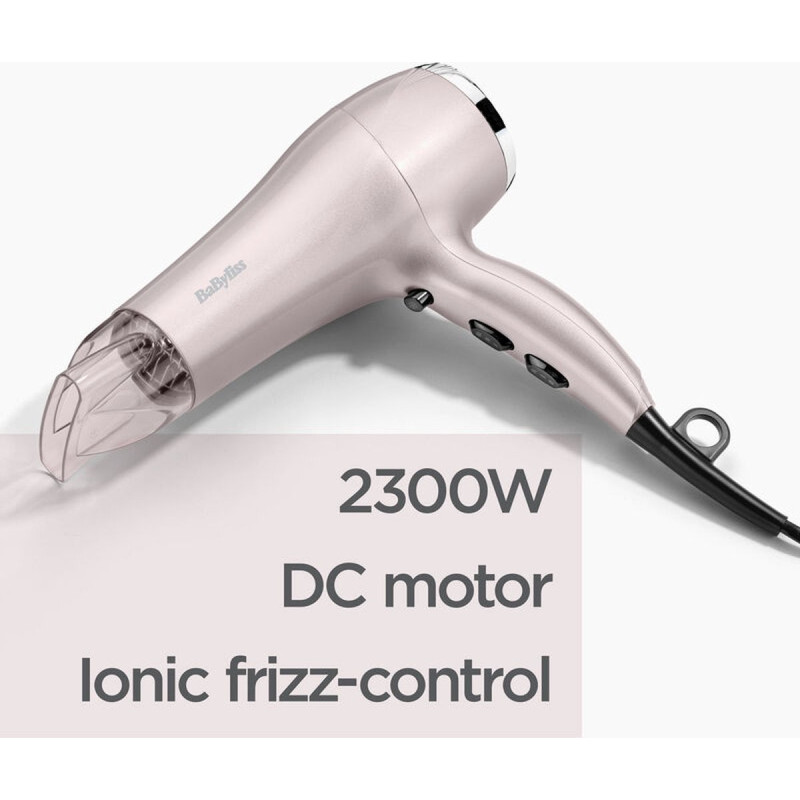 BaByliss - sèche-cheveux mauve lustre 2300 - D781E