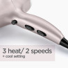 BaByliss - sèche-cheveux mauve lustre 2300 - D781E