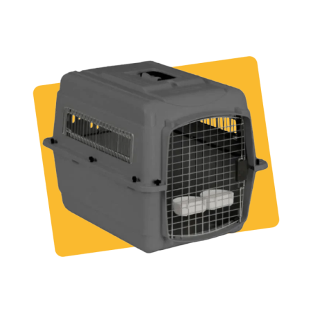 Cage de transport IATA Aerien Sky Kennel T1 (15LBS) - PETMATE