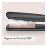 LISSEUR CERAMIQUE VAPEUR LUXE STYLER 4g/min ou 2g/min 210° 5 TEMP LED 36x15mm