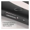 LISSEUR CERAMIQUE VAPEUR LUXE STYLER 4g/min ou 2g/min 210° 5 TEMP LED 36x15mm