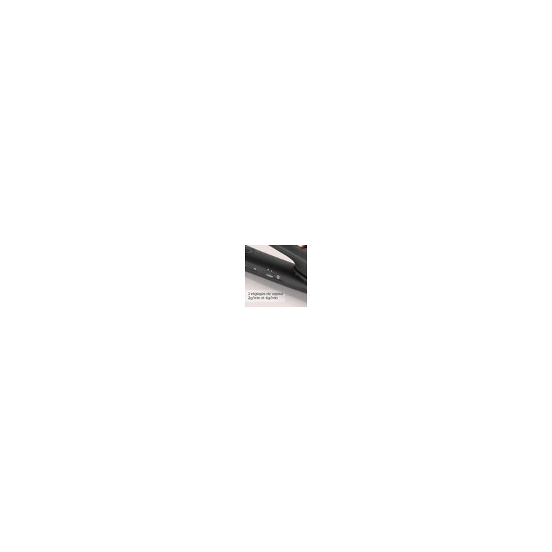 LISSEUR CERAMIQUE VAPEUR LUXE STYLER 4g/min ou 2g/min 210° 5 TEMP LED 36x15mm