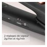 LISSEUR CERAMIQUE VAPEUR LUXE STYLER 4g/min ou 2g/min 210° 5 TEMP LED 36x15mm