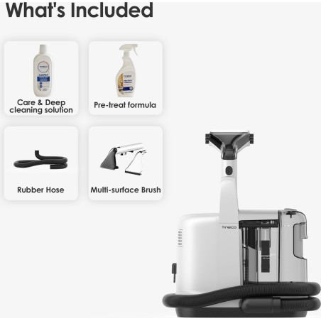 Aspirateur balai laveur tapis iCarpet Spot - TINECO - TICARPSPOTW