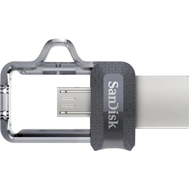 Clé USB/Micro-USB 3.0 Ultra Dual Drive m3.0, 32GB, OTG, 150MB/s, Gri - SANDISK - SAUV32MIULTRASDISK