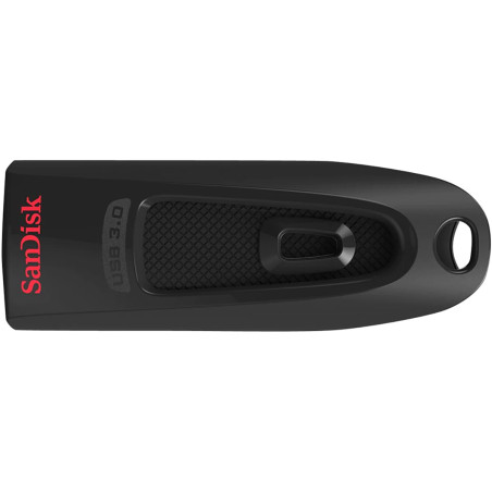 Clé USB 3.0 Ultra, 256GB, 100MB/s, Noir - SANDISK - SAUV256ULTRASDISK