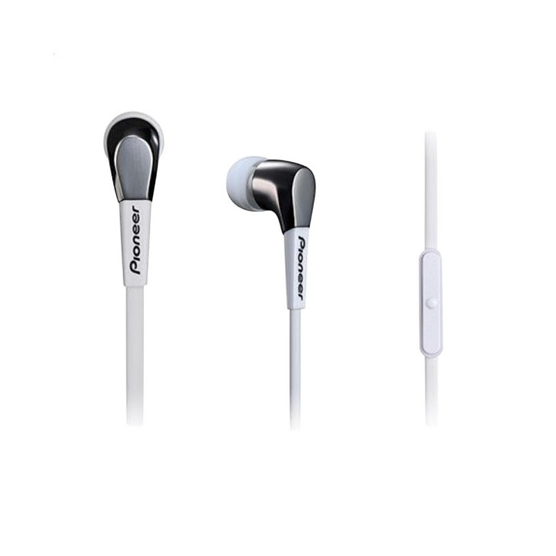 Écouteurs filaire blanc - PIONEER - CASQCL722TWPION