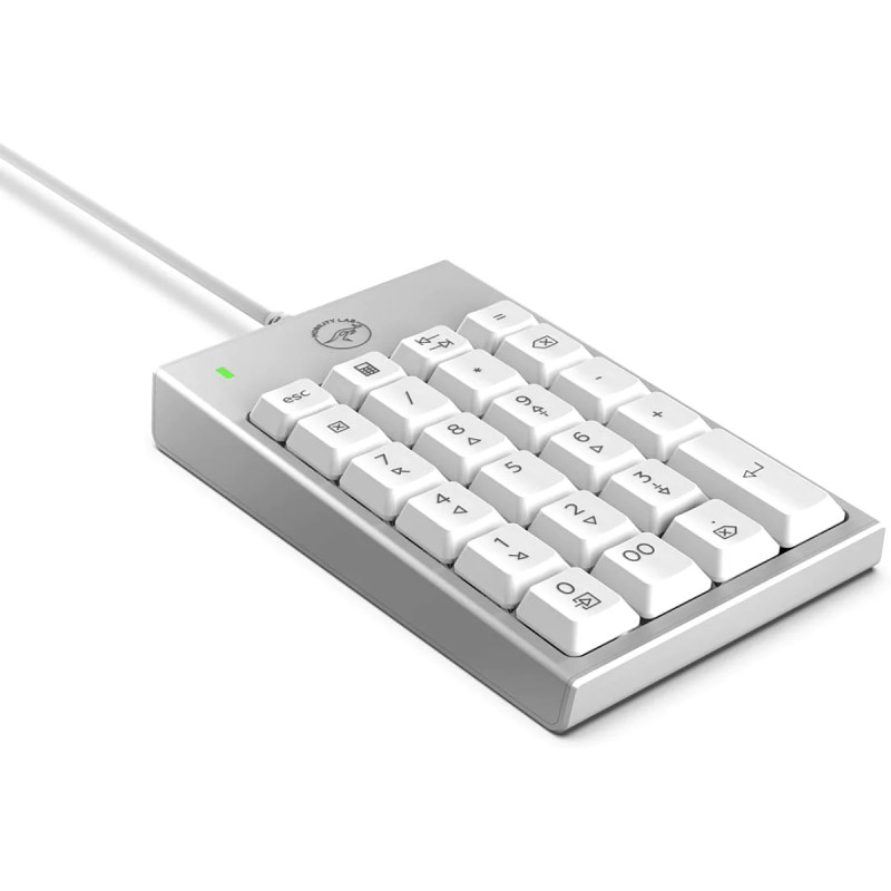 Pavé numérique filaire blanc - MOBILITY LAB - IO-ML305707MOB