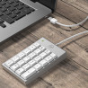 Pavé numérique filaire blanc - MOBILITY LAB - IO-ML305707MOB