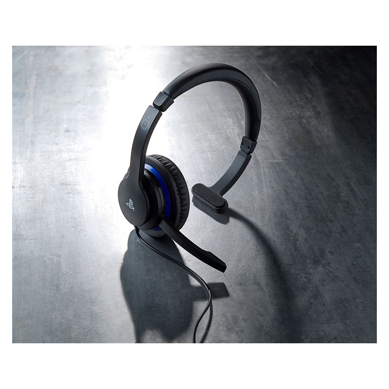Casque gaming communicator PS4/PC noir et bleu - BIGBEN - CASQPS4OFCOMMUNICATO