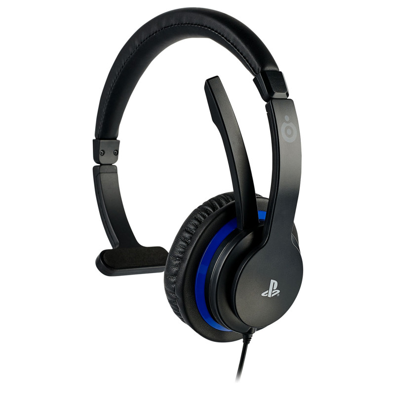 Casque gaming communicator PS4/PC noir et bleu - BIGBEN - CASQPS4OFCOMMUNICATO